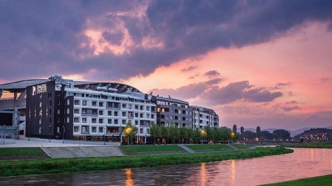 Hotel Next Door Park à Skopje Extérieur photo